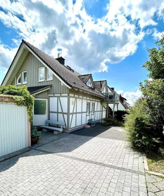 Sonnige Wohnung Am Lindenberg Lohfelden Exterior photo
