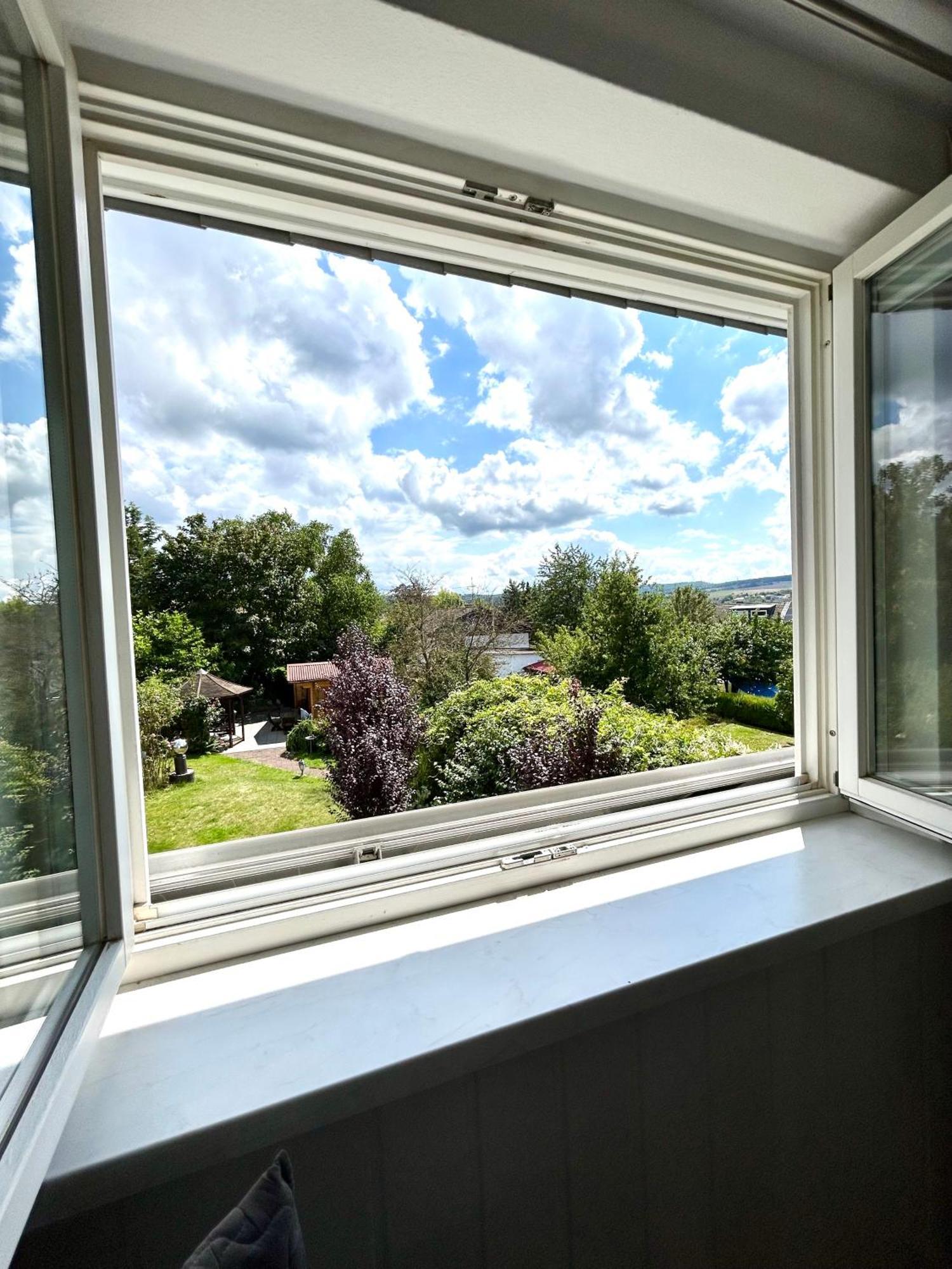 Sonnige Wohnung Am Lindenberg Lohfelden Exterior photo